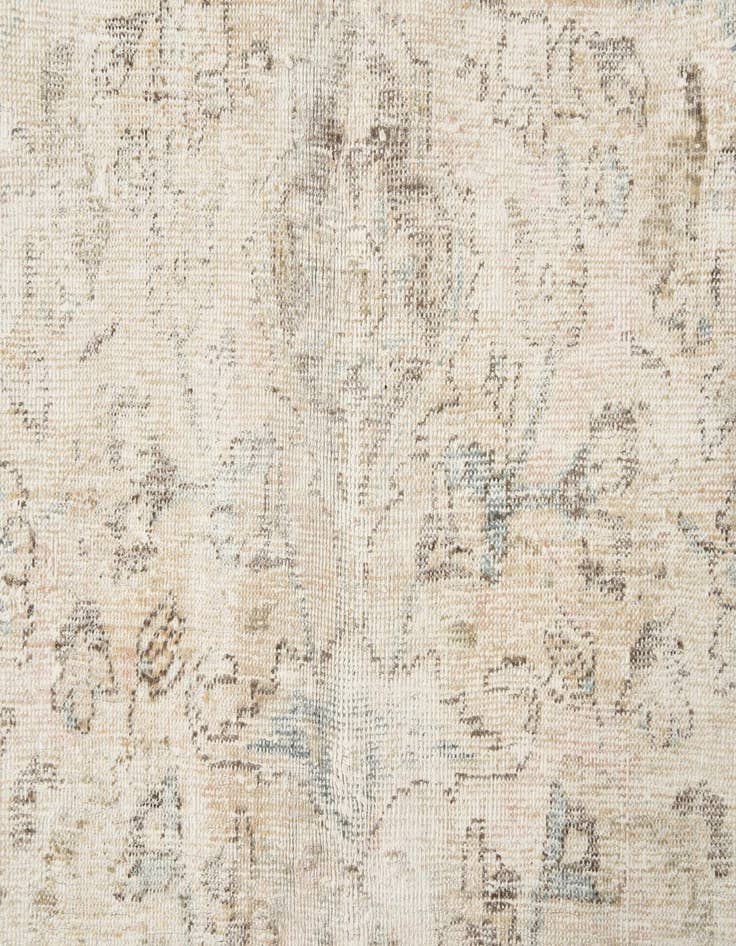 Detail image of 8' 3 x 11'  Hand Knotted Ultra Vintage Persian Wool Rug