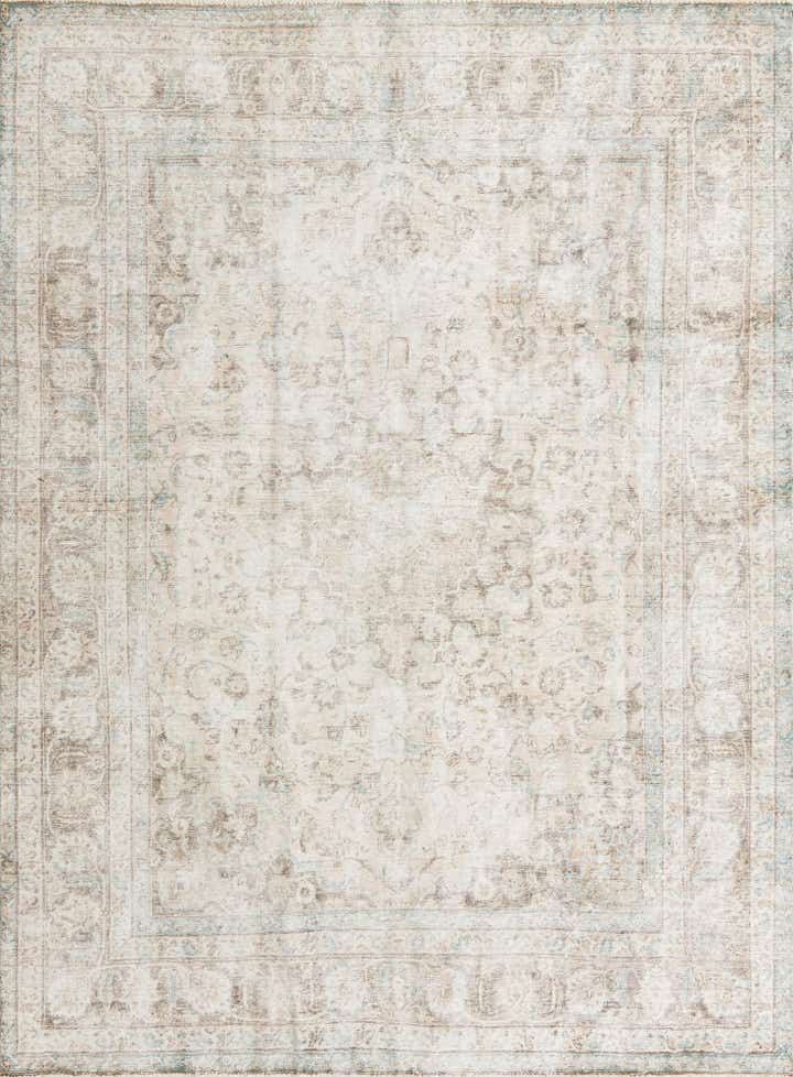 8' 3 x 11' Hand Knotted Ultra Vintage Persian Wool Rug