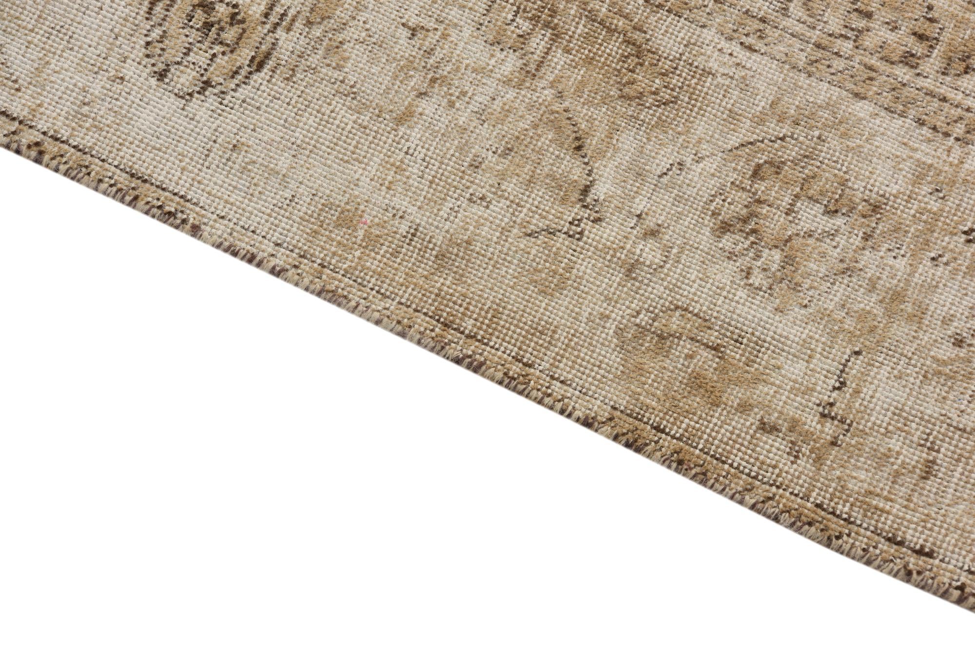9' 8 x 13' Hand Knotted Ultra Vintage Persian Wool Rug
