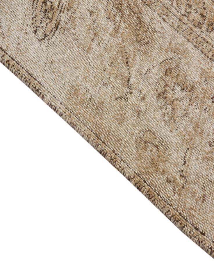 Detail image of 9' 8 x 13'  Hand Knotted Ultra Vintage Persian Wool Rug