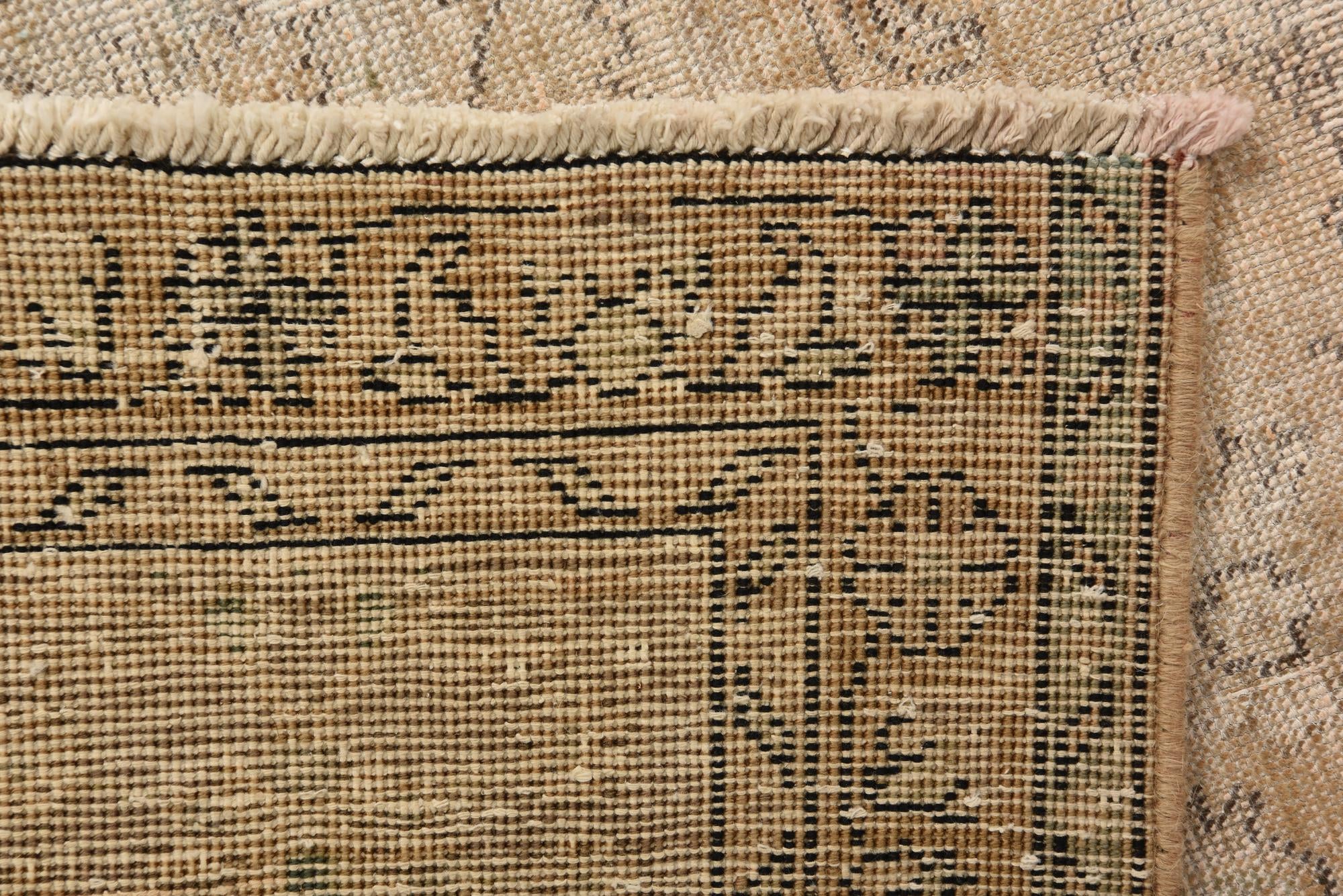 9' 10 x 12' 8 Hand Knotted Ultra Vintage Persian Wool Rug