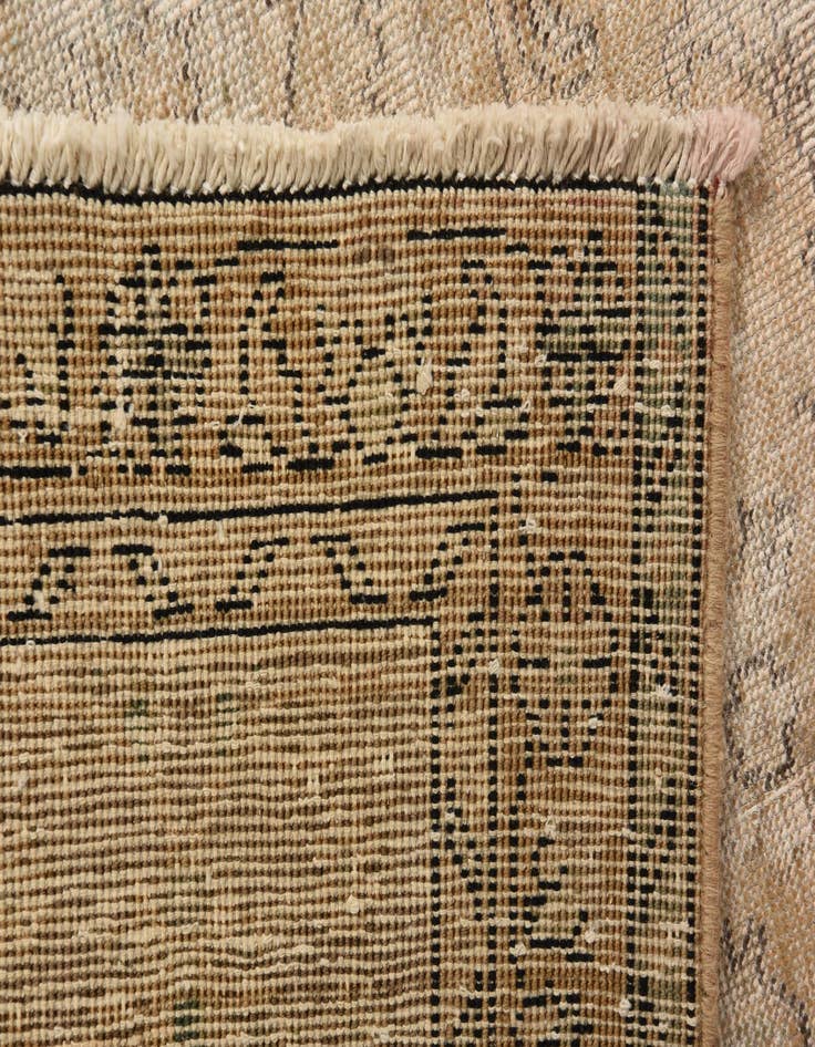 Detail image of 9' 10 x 12' 8  Hand Knotted Ultra Vintage Persian Wool Rug