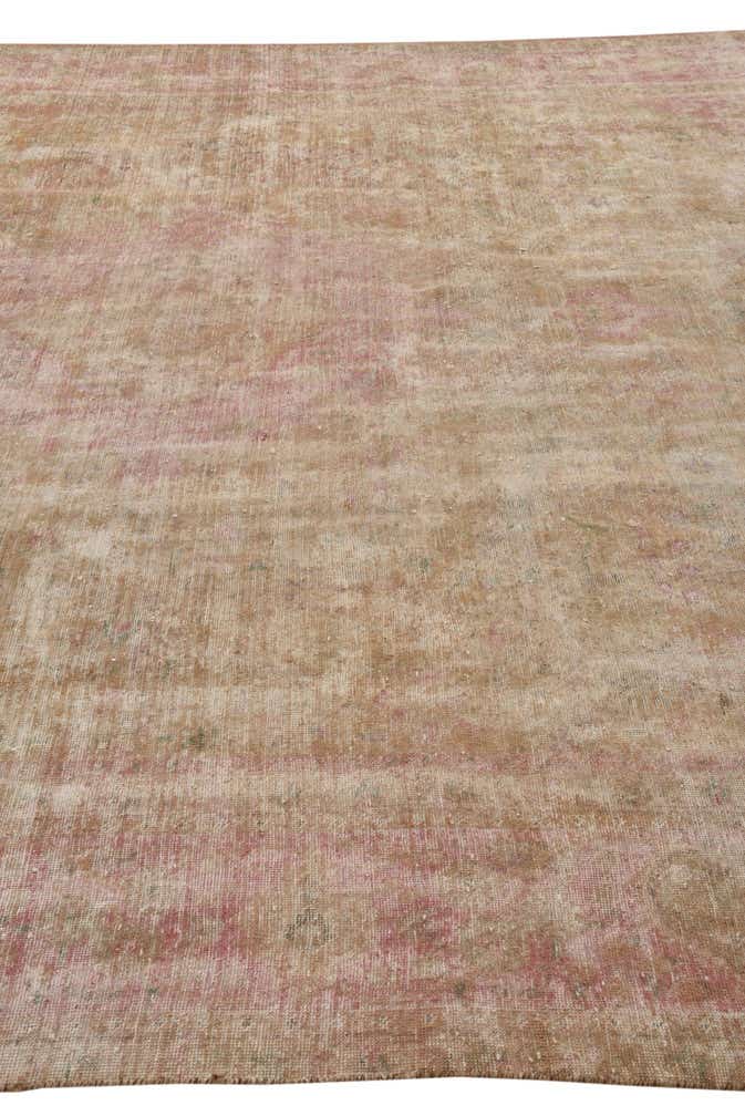9' 9 x 12' 9 Hand Knotted Ultra Vintage Persian Wool Rug