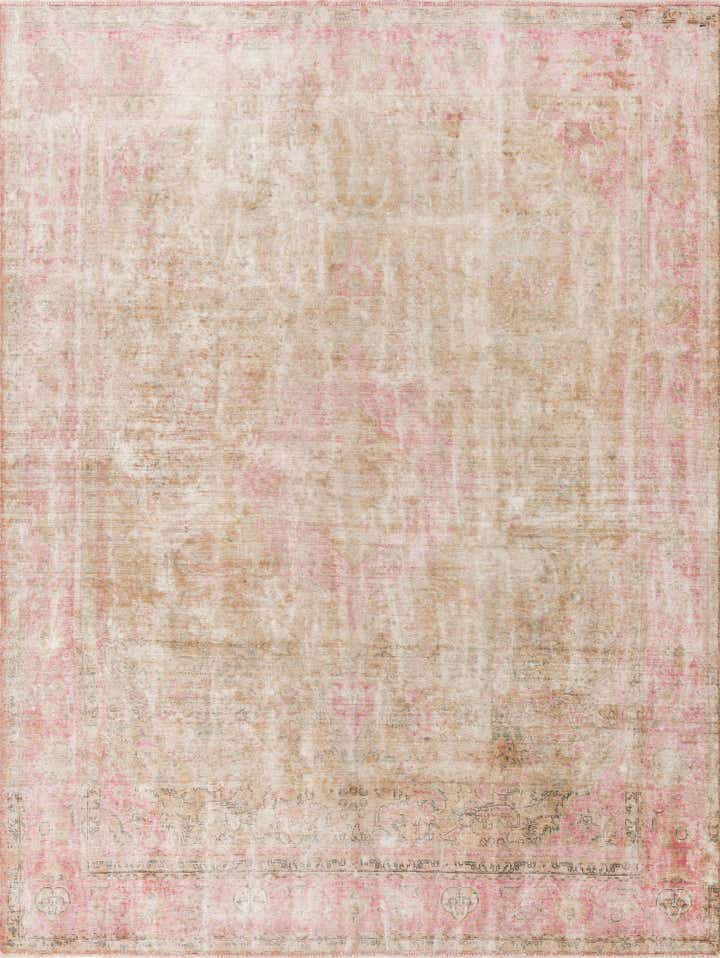 9' 9 x 12' 9 Hand Knotted Ultra Vintage Persian Wool Rug