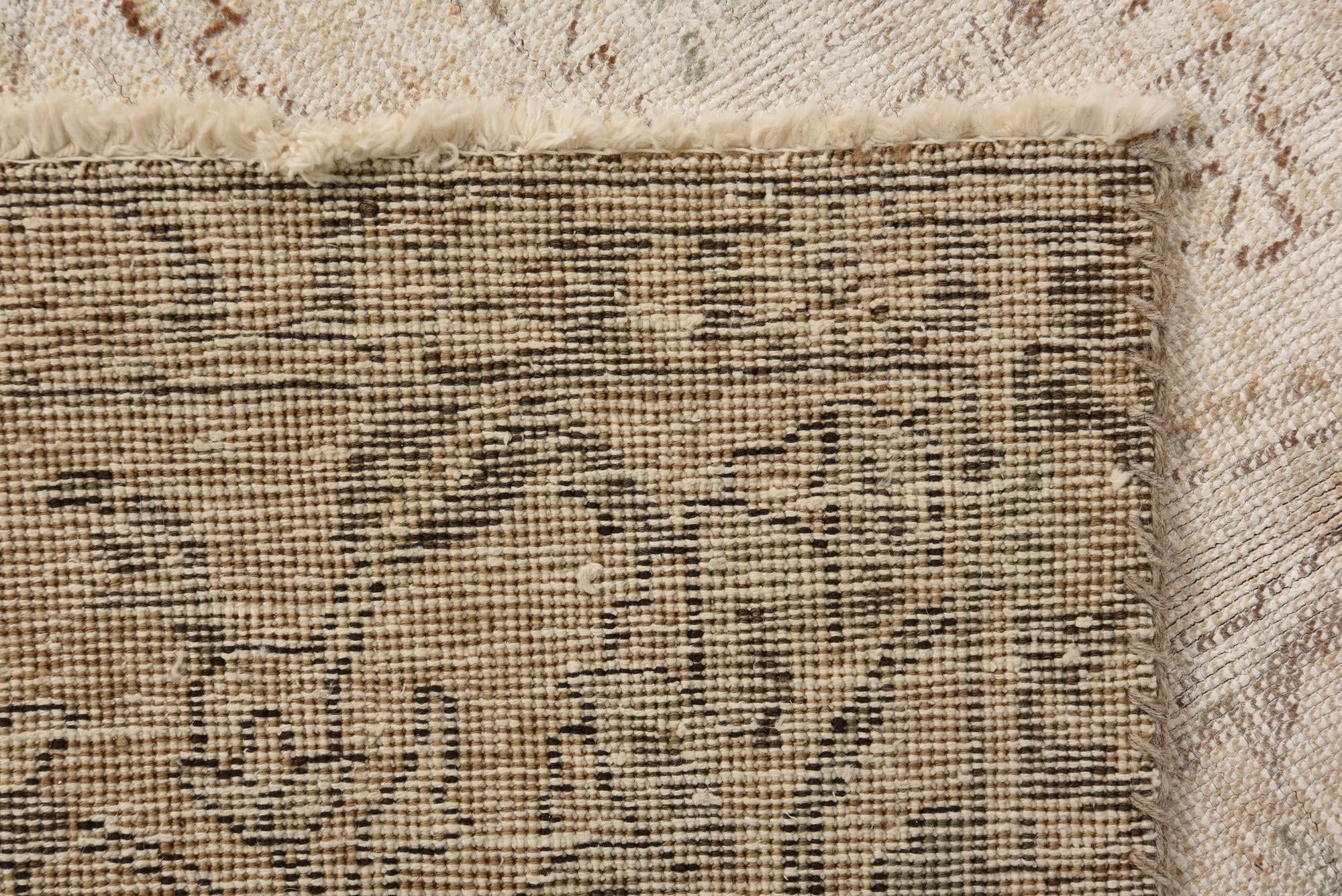 7' 7 x 10' 8 Hand Knotted Ultra Vintage Persian Wool Rug