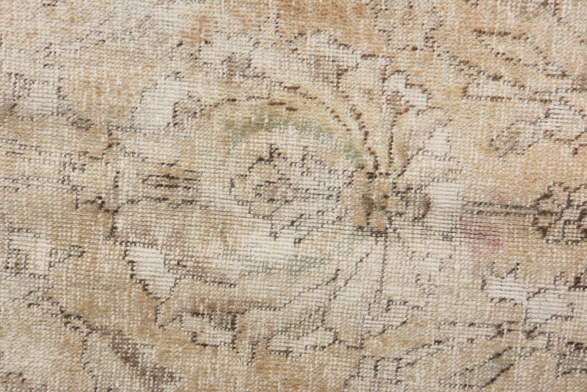 7' 7 x 10' 8 Hand Knotted Ultra Vintage Persian Wool Rug