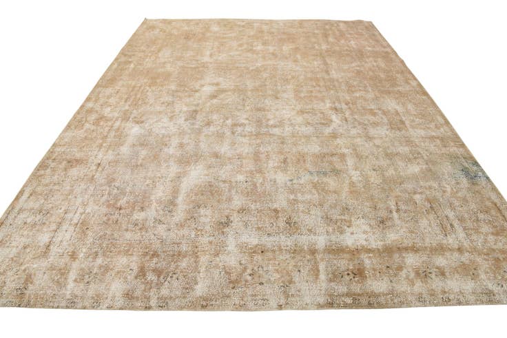 Detail image of 9' 6 x 12' 8 Hand Knotted Ultra Vintage Persian Wool Rug