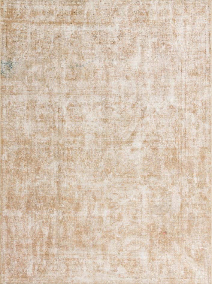 Detail image of 9' 6 x 12' 8 Hand Knotted Ultra Vintage Persian Wool Rug