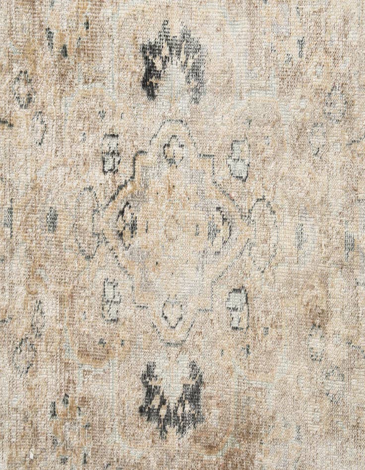 Detail image of 9' 4 x 12' 3  Hand Knotted Ultra Vintage Persian Wool Rug