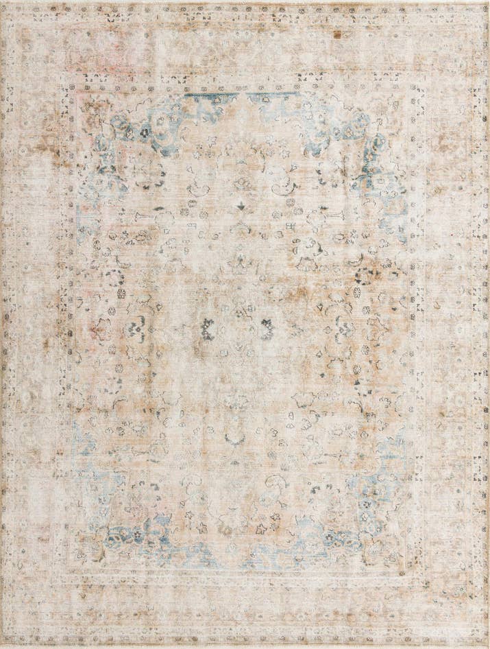 Detail image of 9' 4 x 12' 3 Hand Knotted Ultra Vintage Persian Wool Rug