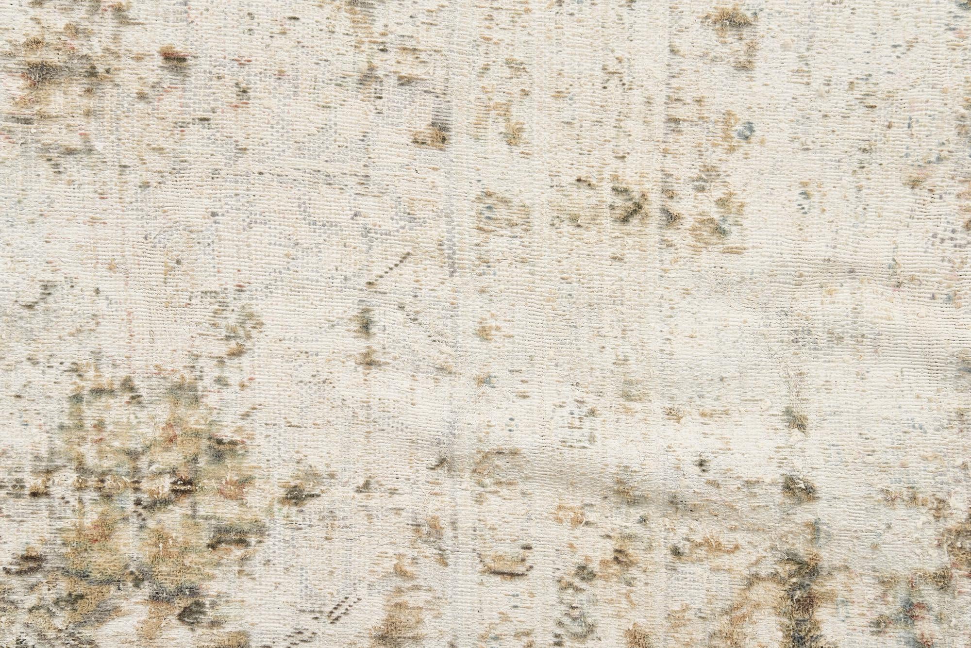 10' 1 x 12' 10 Hand Knotted Ultra Vintage Persian Wool Rug