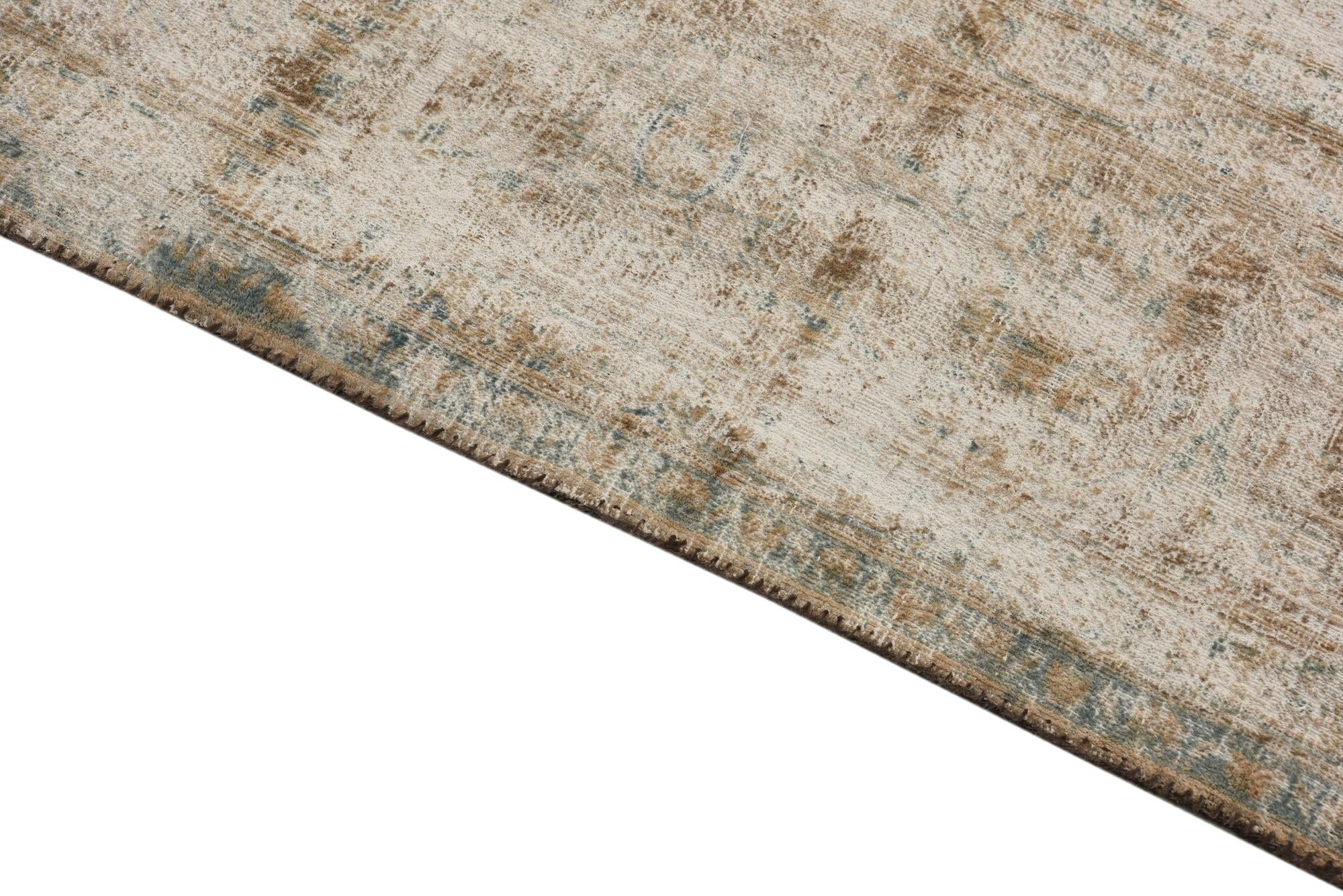 9' 3 x 13' Hand Knotted Ultra Vintage Persian Wool Rug