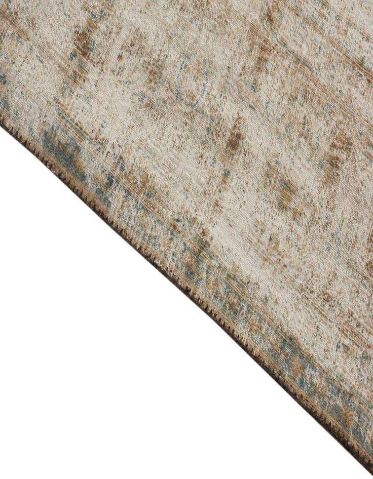 Detail image of 9' 3 x 13'  Hand Knotted Ultra Vintage Persian Wool Rug