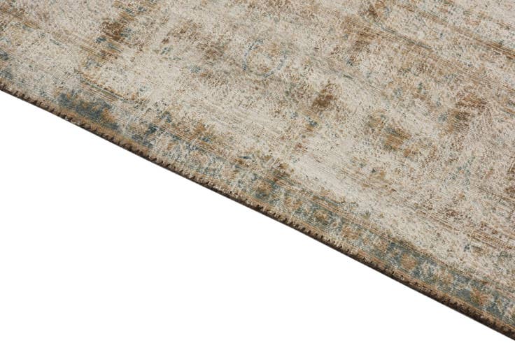 Detail image of 9' 3 x 13' Hand Knotted Ultra Vintage Persian Wool Rug