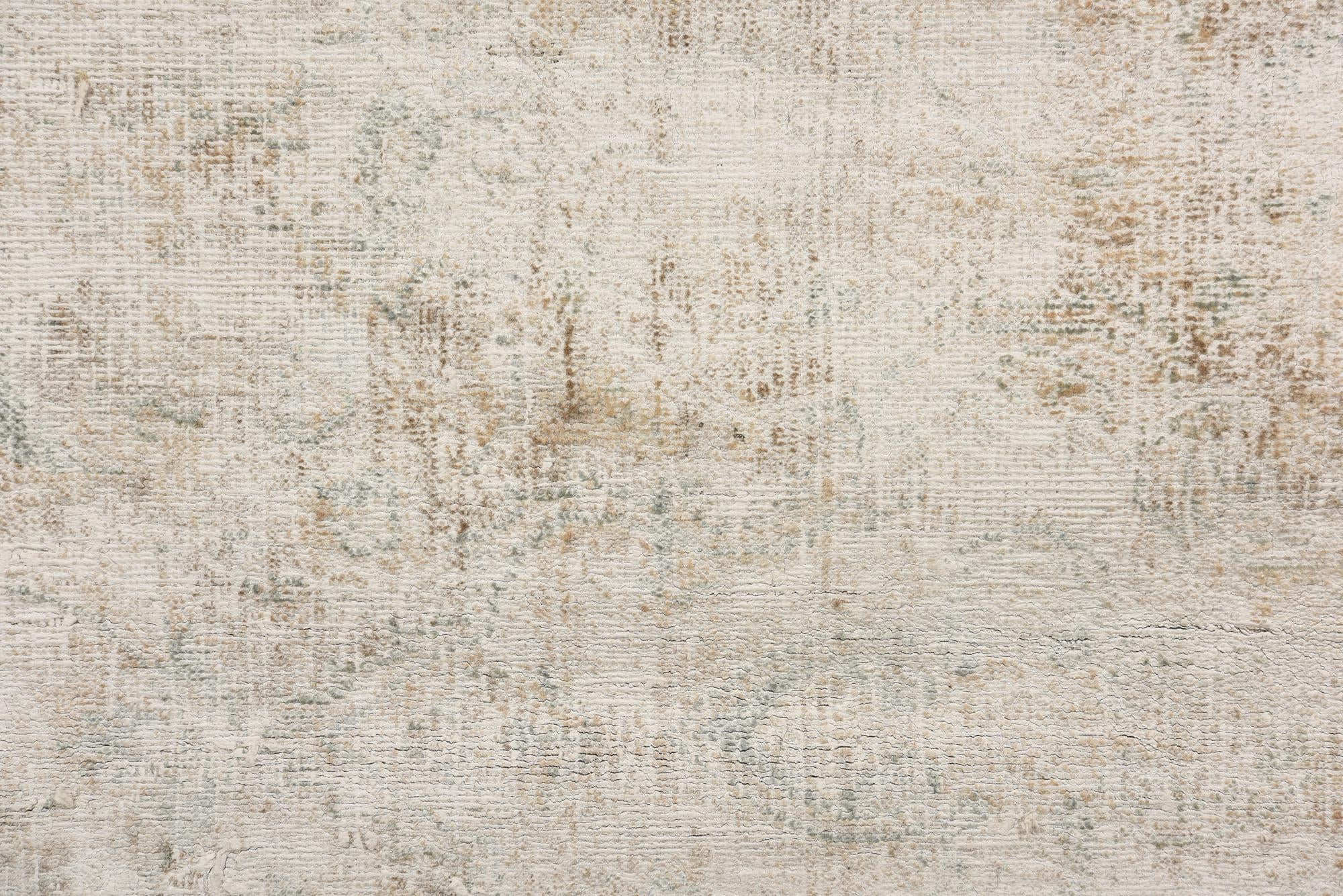9' 3 x 13' Hand Knotted Ultra Vintage Persian Wool Rug