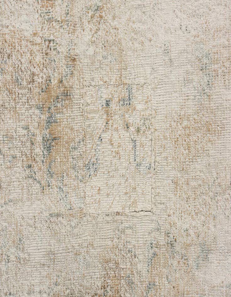 Detail image of 9' 3 x 13'  Hand Knotted Ultra Vintage Persian Wool Rug