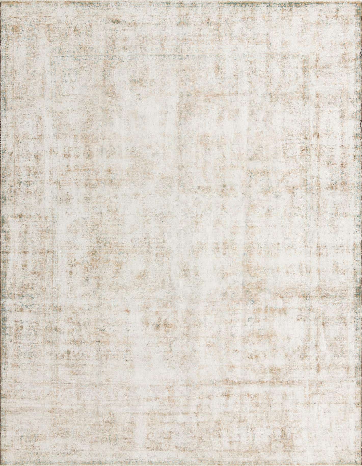 Primary image 9' 3 x 13'  Hand Knotted Ultra Vintage Persian Wool Rug