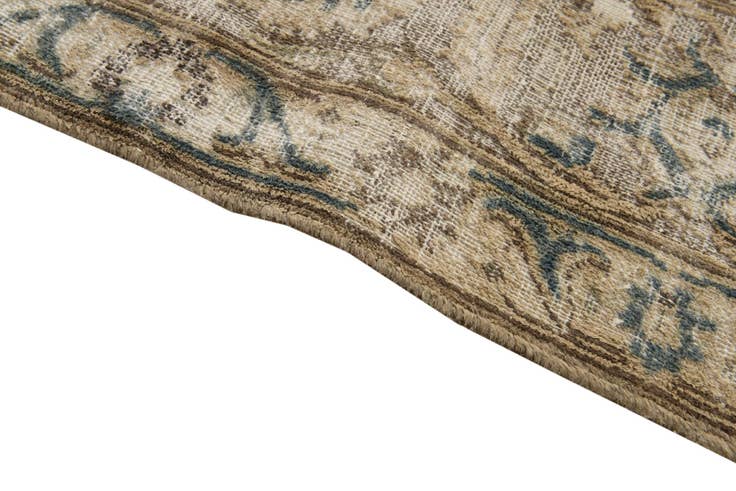 Detail image of 9' 2 x 12' 3 Hand Knotted Ultra Vintage Persian Wool Rug