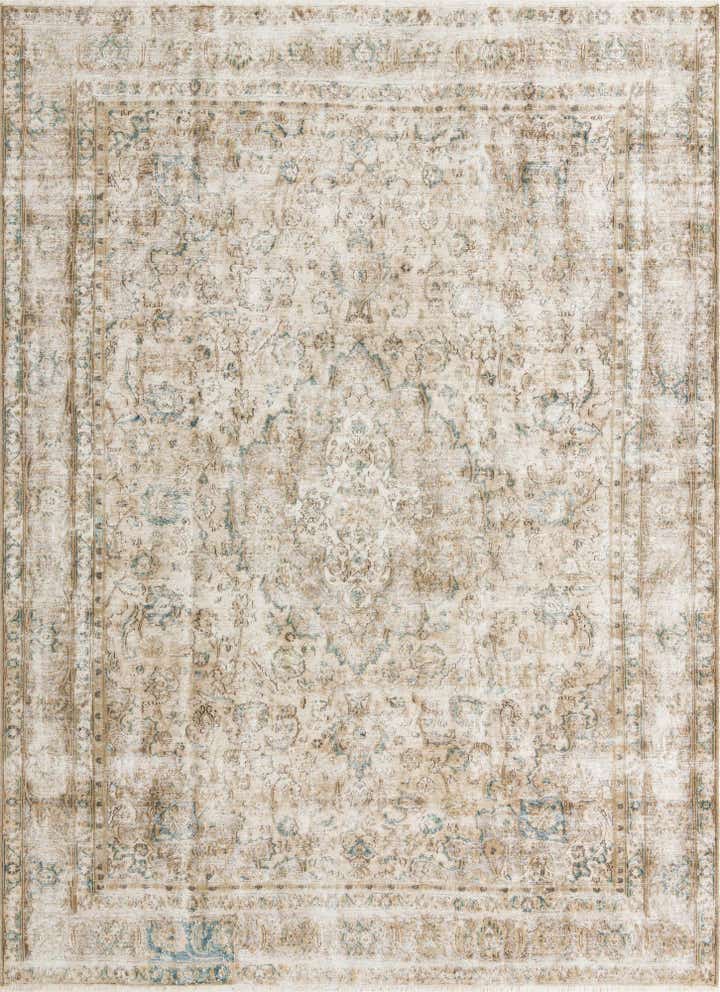 9' 2 x 12' 3 Hand Knotted Ultra Vintage Persian Wool Rug