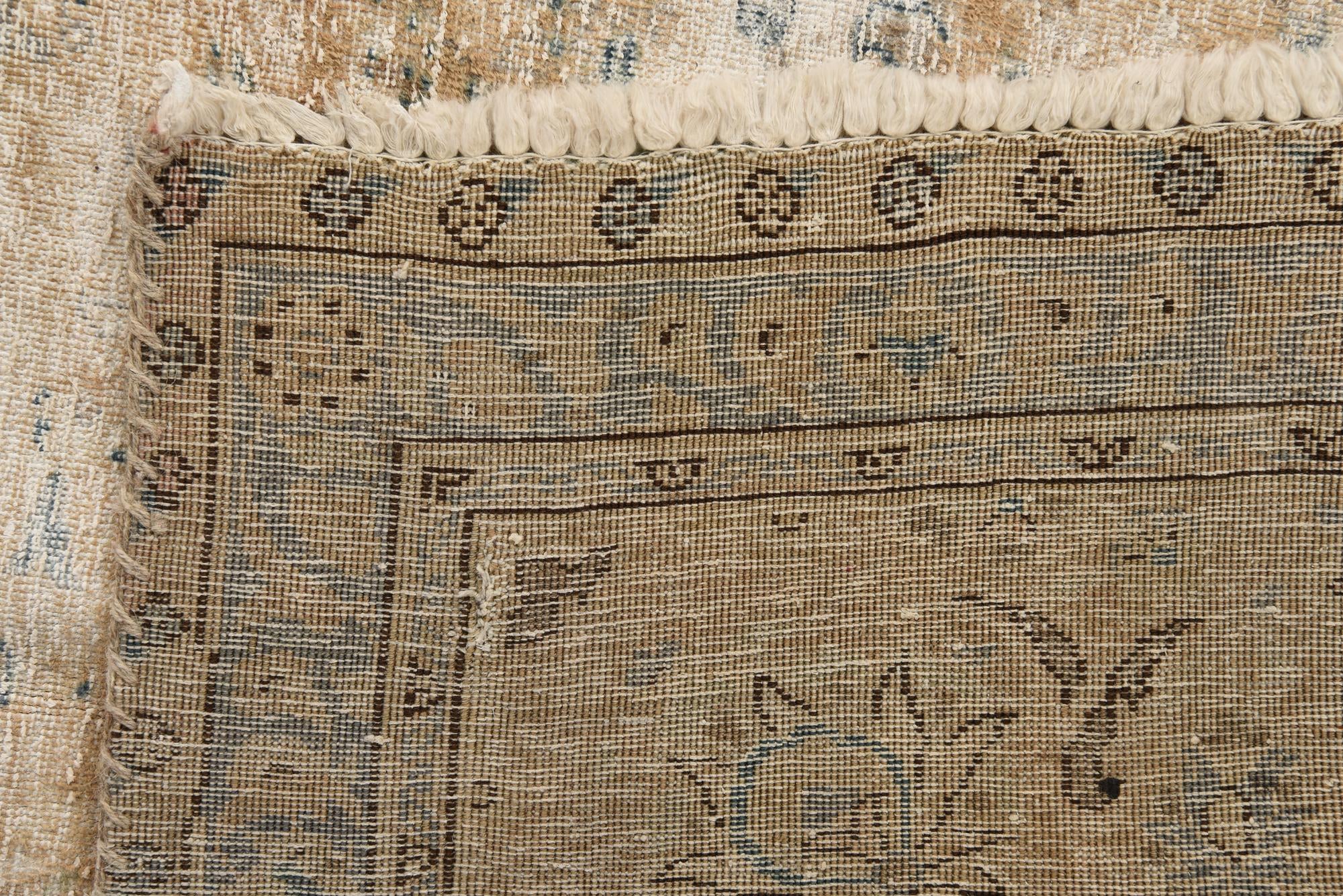 8' 1 x 11' 5 Hand Knotted Ultra Vintage Persian Wool Rug
