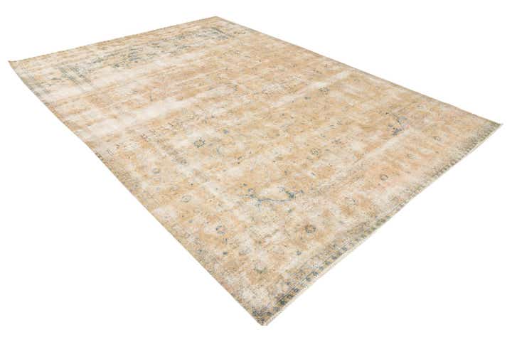 8' 1 x 11' 5 Hand Knotted Ultra Vintage Persian Wool Rug