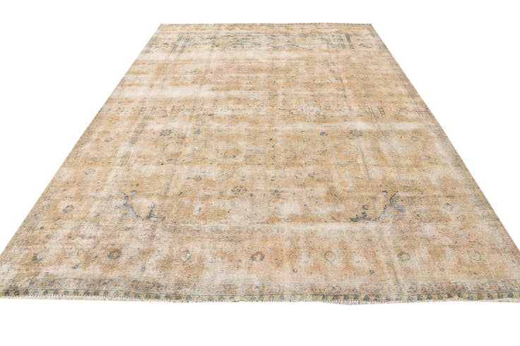 Detail image of 8' 1 x 11' 5 Hand Knotted Ultra Vintage Persian Wool Rug