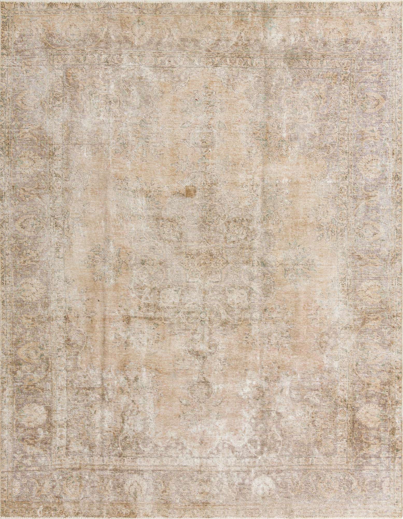 Primary image 9' 9 x 12' 6  Hand Knotted Ultra Vintage Persian Wool Rug