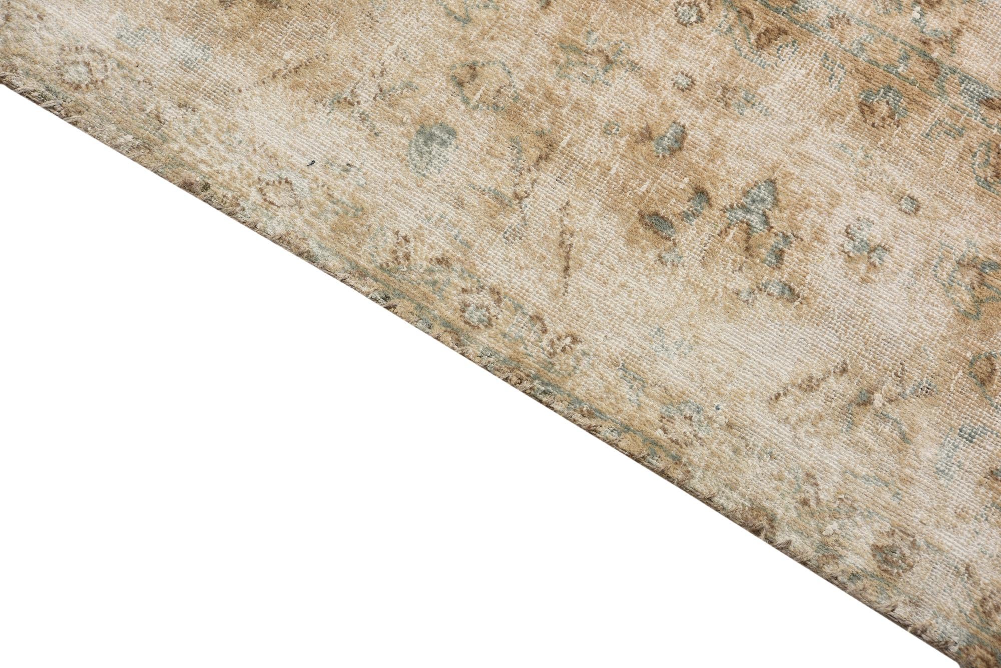 7' 5 x 10' 8 Hand Knotted Ultra Vintage Persian Wool Rug