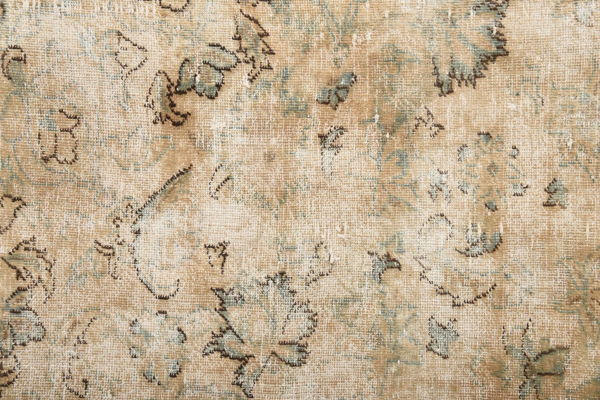 7' 5 x 10' 8 Hand Knotted Ultra Vintage Persian Wool Rug