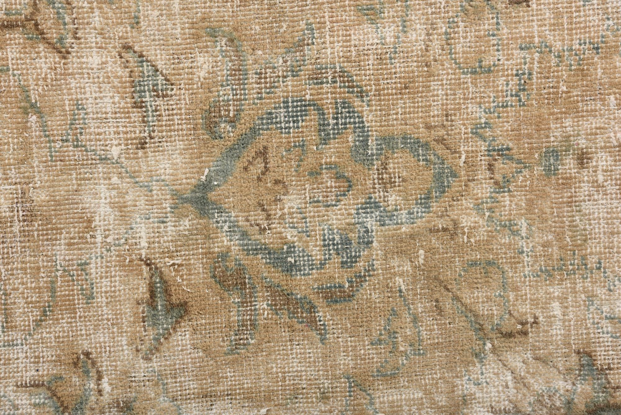 7' 5 x 10' 8 Hand Knotted Ultra Vintage Persian Wool Rug