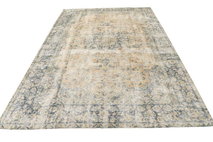Detailansicht von 235cm x 330cm Handgeknüpft Ultra Vintage Persisch Wolle Teppich