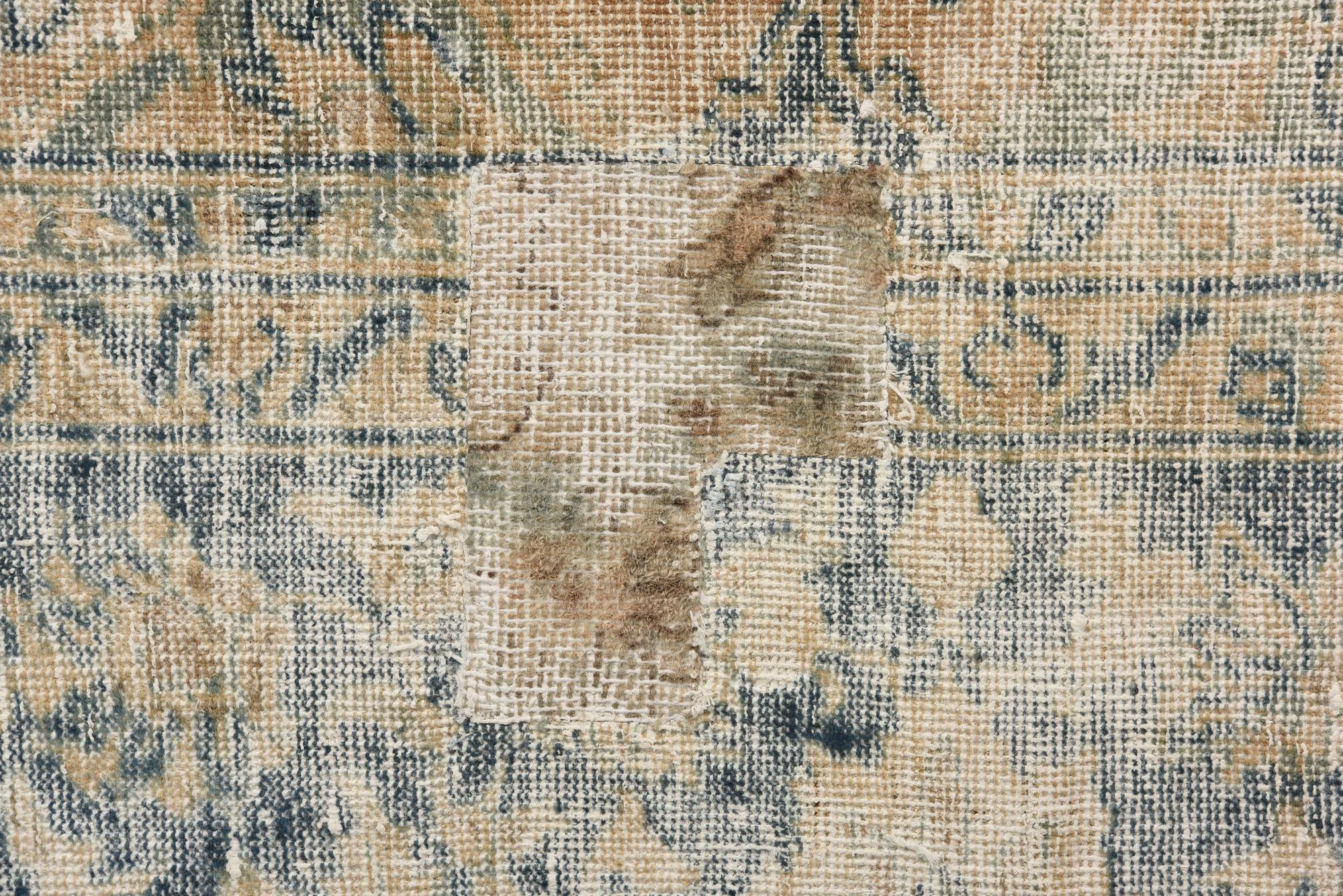 7' 8 x 10' 9 Hand Knotted Ultra Vintage Persian Wool Rug