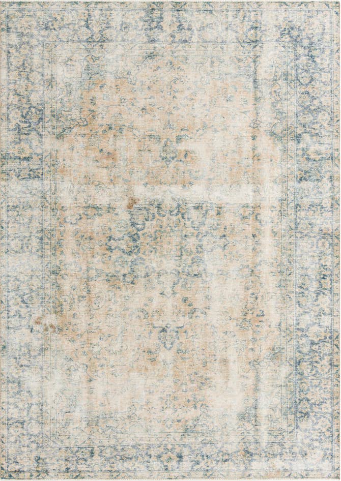 Detailansicht von 235cm x 330cm Handgeknüpft Ultra Vintage Persisch Wolle Teppich