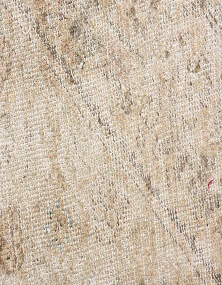 Detail image of 4' 9 x 8' 3  Hand Knotted Ultra Vintage Persian Wool Rug