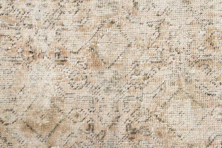 4' 9 x 8' 3 Hand Knotted Ultra Vintage Persian Wool Rug