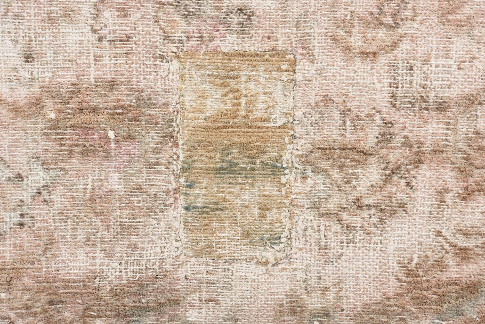 6' 6 x 9' 7 Hand Knotted Ultra Vintage Persian Wool Rug
