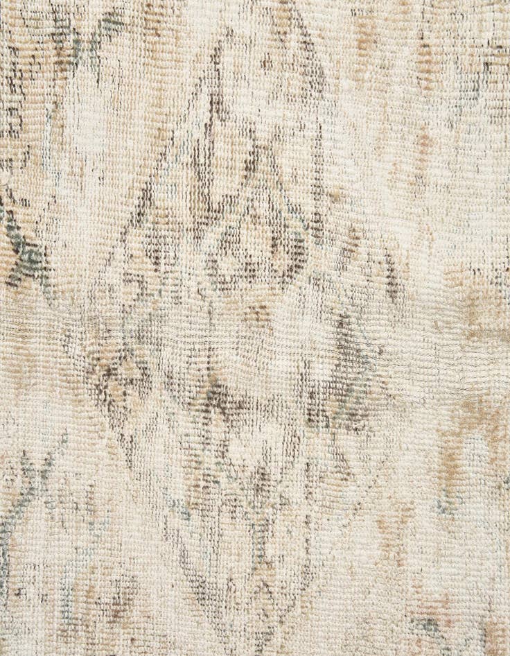 Detail image of 6' 8 x 11' 6  Hand Knotted Ultra Vintage Persian Wool Rug