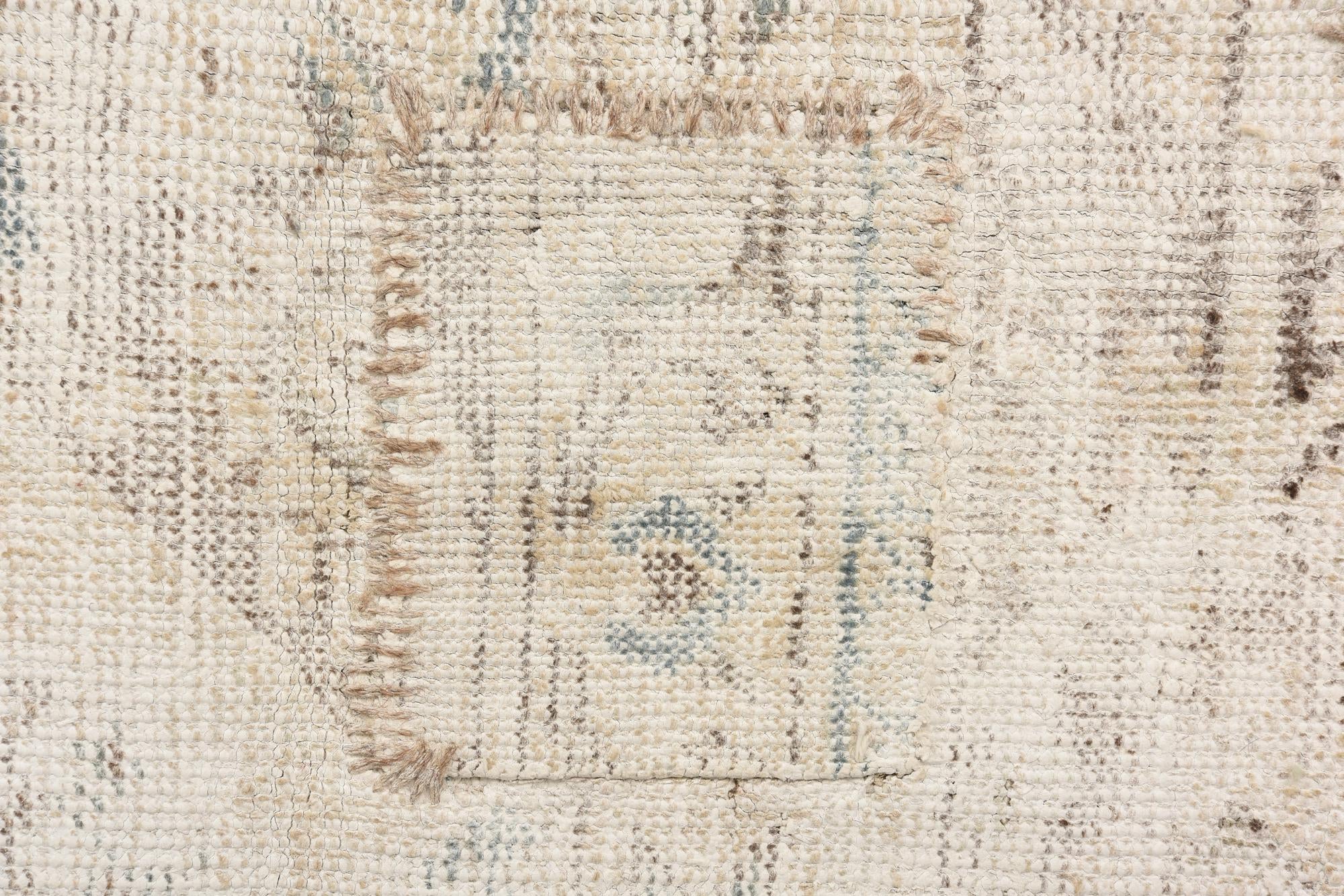 6' 8 x 11' 6 Hand Knotted Ultra Vintage Persian Wool Rug