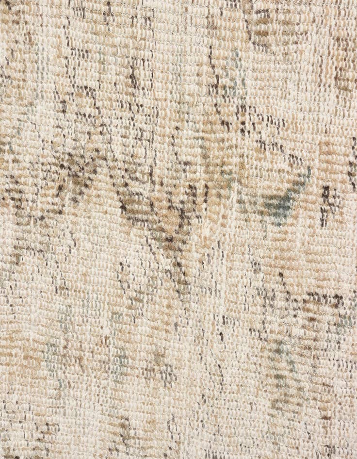 Detail image of 6' 8 x 11' 6  Hand Knotted Ultra Vintage Persian Wool Rug