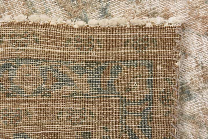 6' 9 x 10' Hand Knotted Ultra Vintage Persian Wool Rug
