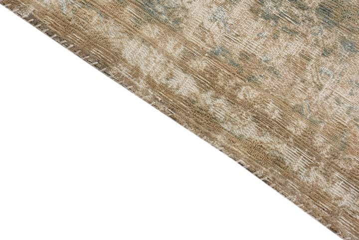 6' 9 x 10' Hand Knotted Ultra Vintage Persian Wool Rug