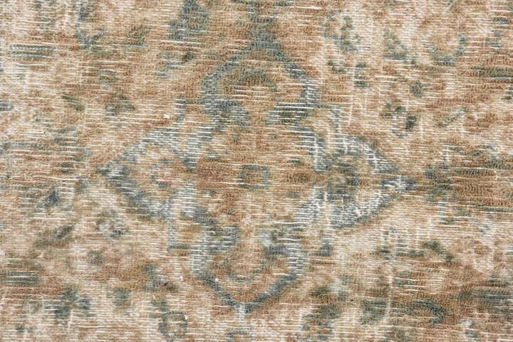 6' 9 x 10' Hand Knotted Ultra Vintage Persian Wool Rug