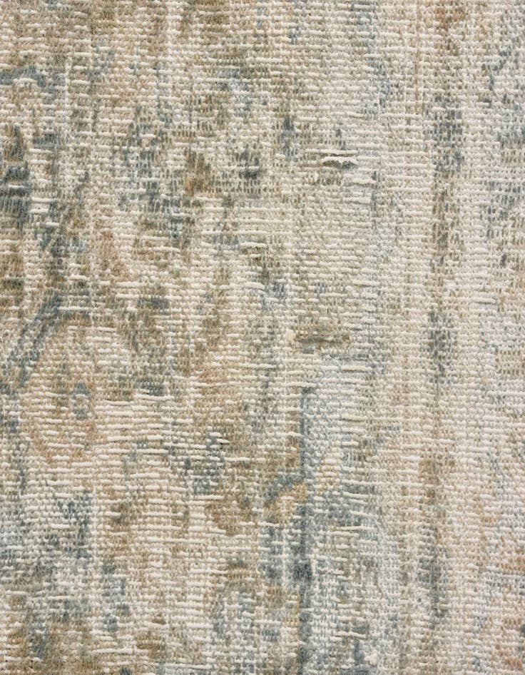 Detail image of 6' 9 x 10'  Hand Knotted Ultra Vintage Persian Wool Rug