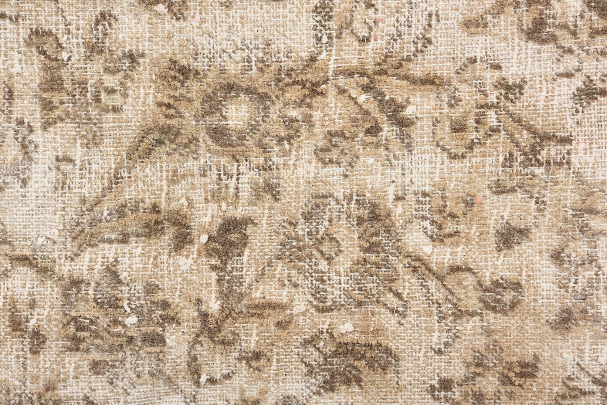 9' 2 x 12' 4 Hand Knotted Ultra Vintage Persian Wool Rug