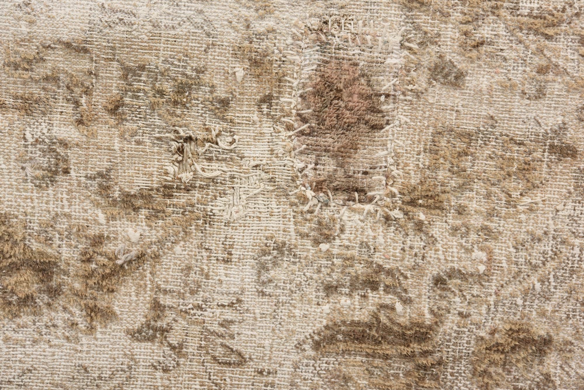 9' 2 x 12' 4 Hand Knotted Ultra Vintage Persian Wool Rug