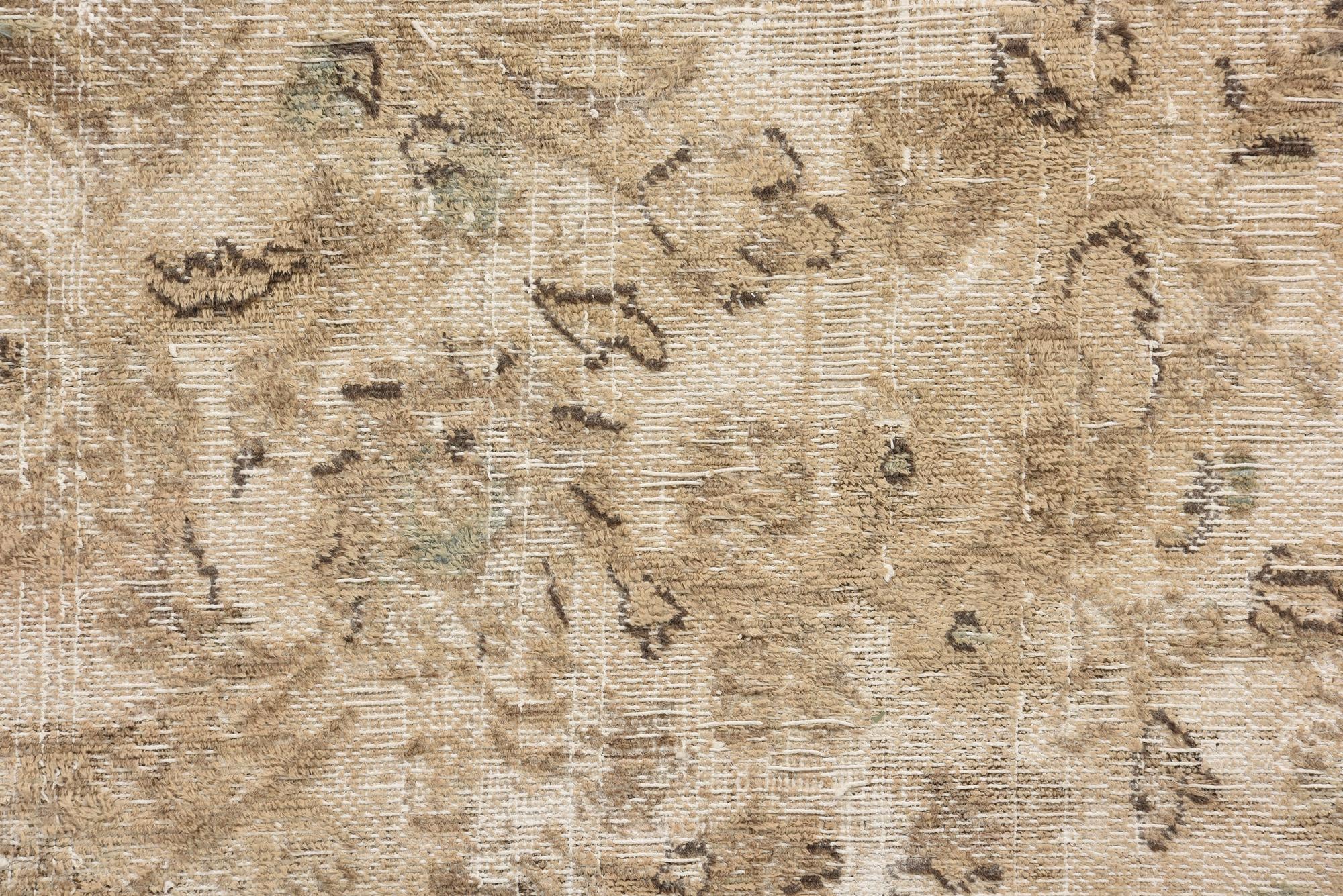 9' 7 x 12' 5 Hand Knotted Ultra Vintage Persian Wool Rug