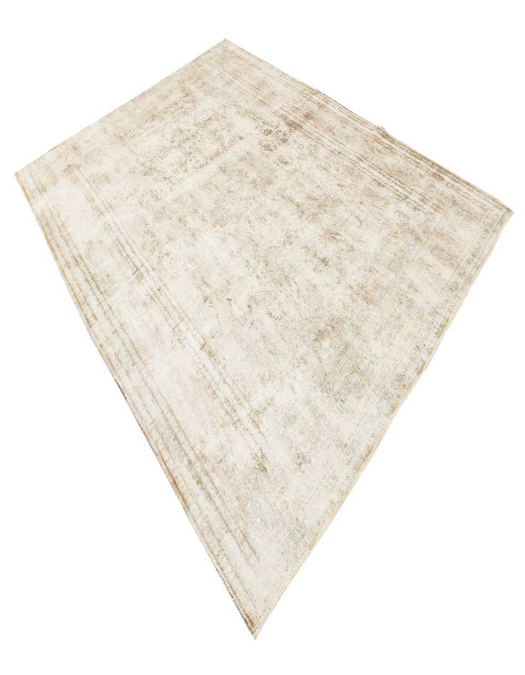 Detail image of 8' 2 x 10' 8  Hand Knotted Ultra Vintage Persian Wool Rug