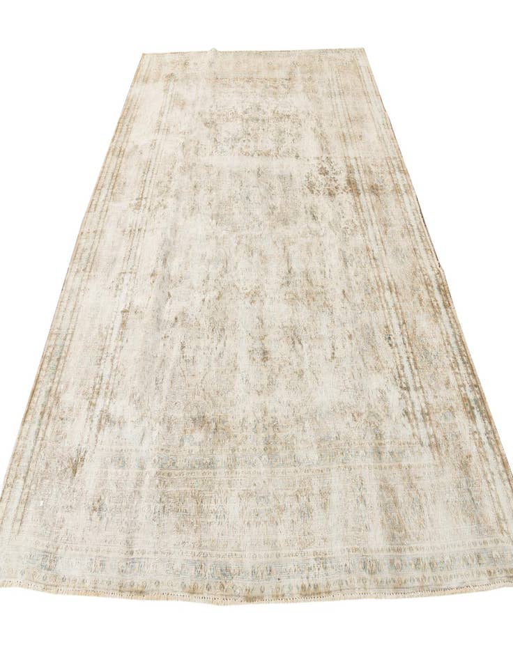 Detail image of 8' 2 x 10' 8  Hand Knotted Ultra Vintage Persian Wool Rug