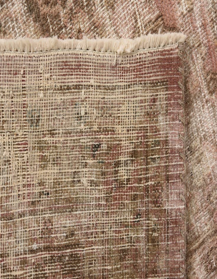 Detail image of 9' 7 x 12' 7  Hand Knotted Ultra Vintage Persian Wool Rug