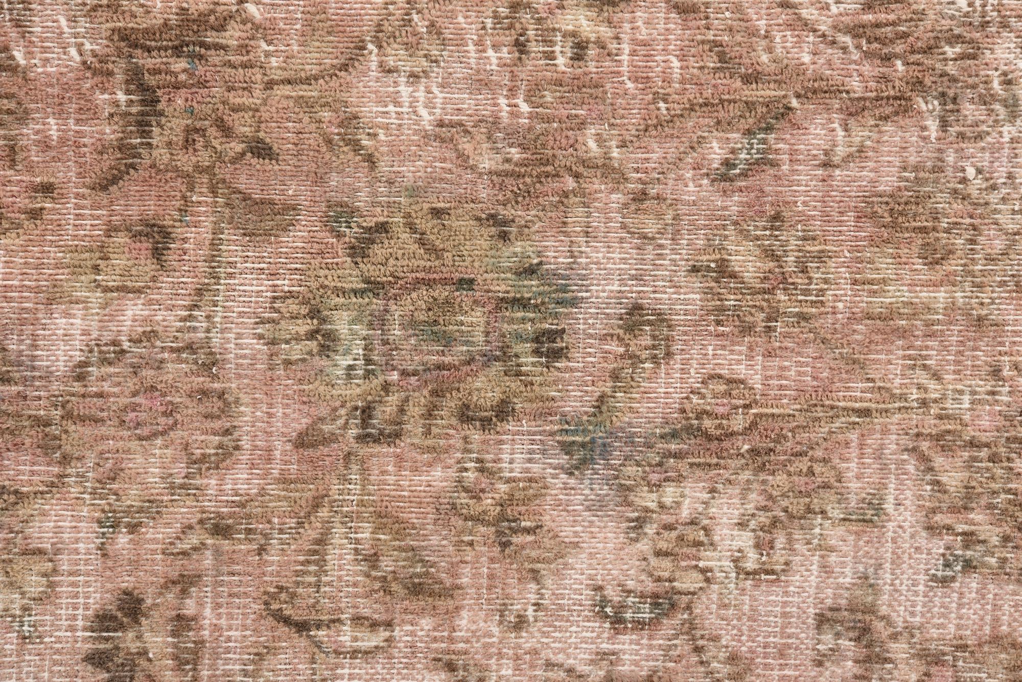 9' 7 x 12' 7 Hand Knotted Ultra Vintage Persian Wool Rug